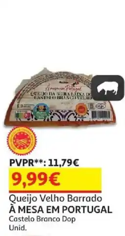 Auchan Queijo Velho Barrado À Mesa Em Portugal Castelo Branco Dop promoção