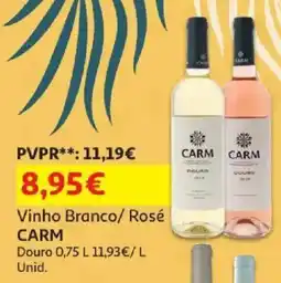 Auchan vinho branco/ rosé carm promoção