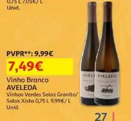Auchan vinho branco aveleda promoção