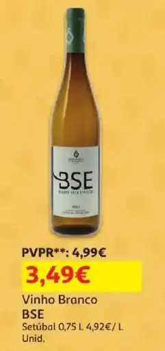 Auchan Vinho Branco BSE promoção