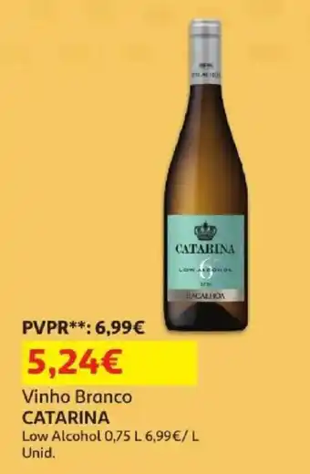 Auchan vinho branco catarina promoção