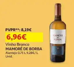 Auchan vinho branco mamoré de borba promoção