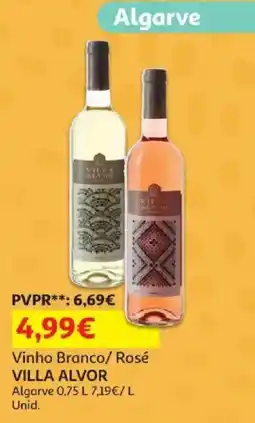Auchan vinho branco/ rosé villa alvor promoção