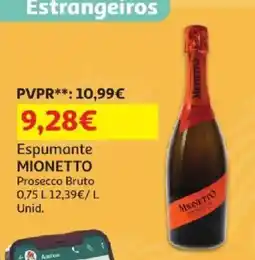 Auchan Espumante mionetto promoção