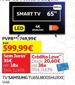 Auchan Tv samsung promoção