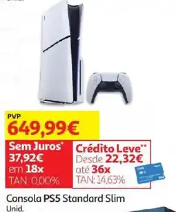 Auchan Consola PS5 Standard Slim promoção