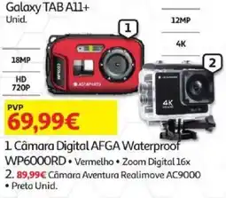 Auchan Câmera Digital AFGA Waterproof promoção