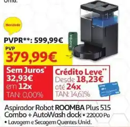 Auchan Aspirador Robot Roomba Plus 515 promoção