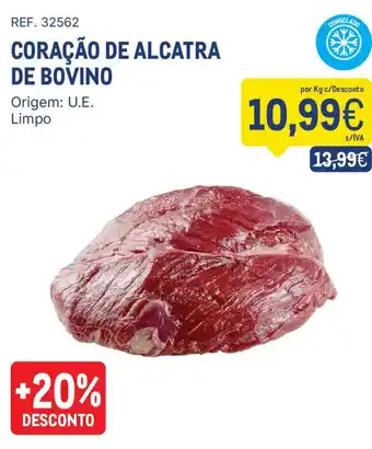 Makro Coração de alcatra de bovino promoção