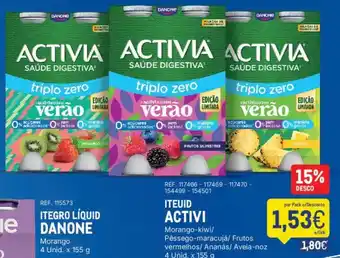 Makro activia saúde digestiva triplo zero promoção
