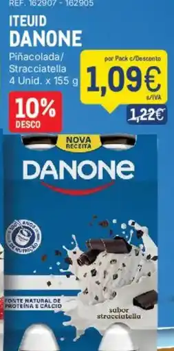 Makro Danone Piñacolada/Stracciatella promoção