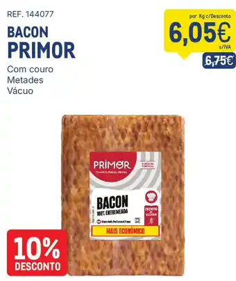 Makro Bacon primor promoção