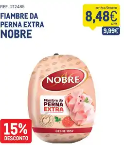 Makro Fiambre da perna extra nobre promoção