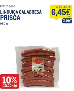 Makro Linguiça calabresa prisca promoção