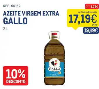 Makro azeite virgem extra gallo promoção