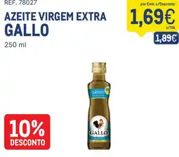 Makro azeite virgem extra gallo promoção