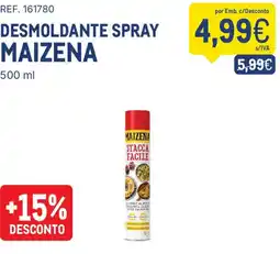Makro desmoldante spray maizena promoção