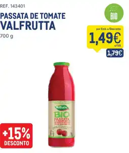 Makro Passata de tomate valfrutta promoção