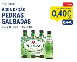 Makro Água c/gás pedras salgadas promoção