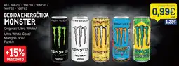 Makro Bebida energética monster promoção