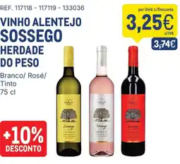 Makro vinho alentejo sossego herdade do peso promoção