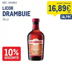Makro Licor drambuie promoção