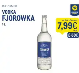 Makro Vodka fjorowka promoção
