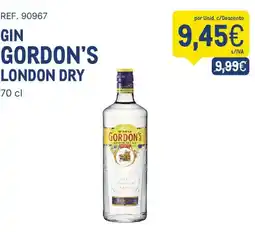 Makro Gin gordon's london dry promoção
