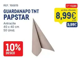 Makro guardanapo tnt papstar promoção