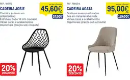Makro cadeira josie promoção