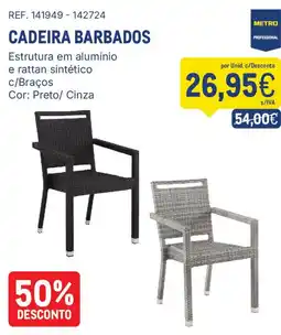 Makro cadeira barbadoss promoção