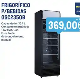 Makro Frigorífico p/ bebidas gsc2350b promoção