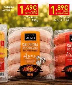 Recheio Salsicha Sorraia XL Original promoção