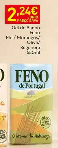 Recheio Feno de Portugal Gel de Banho promoção