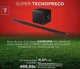 El Corte Inglés barra de som 3.1.2 canais samsung hw-s800d/zf promoção