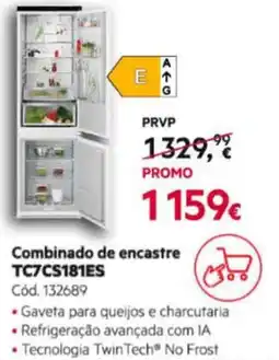 Conforama Combinado de encastre TC7CS181ES promoção