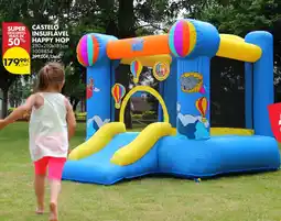 Pingo Doce Castelo insuflável happy hop promoção