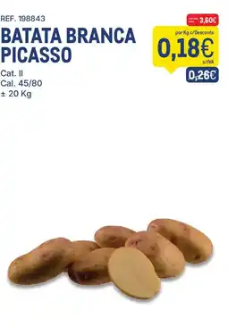 Makro Batata branca picasso promoção