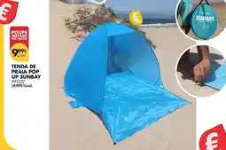 Pingo Doce Sunny - tenda de praia pop up promoção