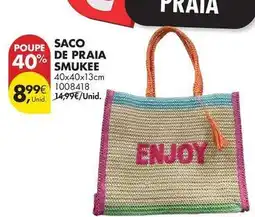 Pingo Doce Smukee - saco de praia promoção