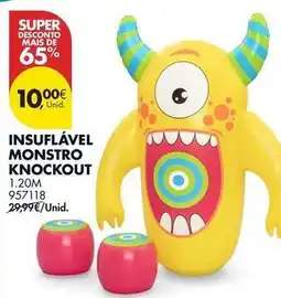 Pingo Doce Insufflavel monstro knockout promoção