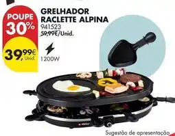 Pingo Doce Grelhador raclette promoção