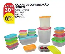 Pingo Doce Smukee - caixas de conservação promoção