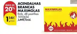 Pingo Doce Acendalhas brancas promoção