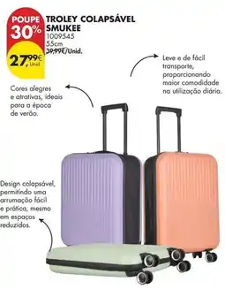 Pingo Doce A+ - troley colapsyavel smukkee promoção