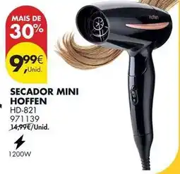 Pingo Doce Hoffen - secador mini promoção