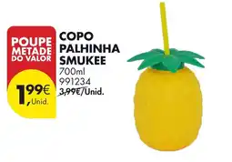 Pingo Doce Copo palhinha smukee promoção