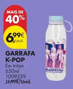 Pingo Doce Garrafa k-pop promoção