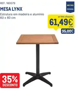 Makro Mesa lynx promoção