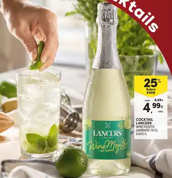 Lancers wine mojito low alcohol